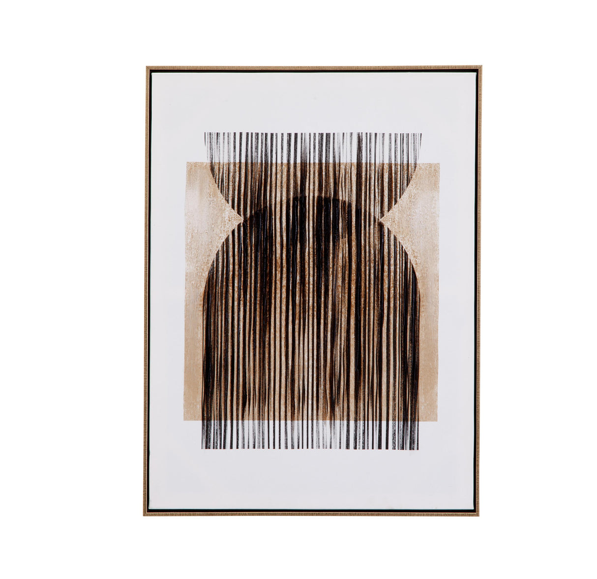 Bassett Gold Frame Together Framed Canvas Set of 2
