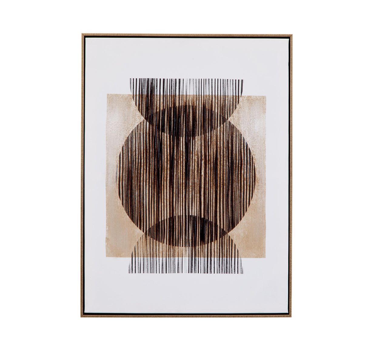 Bassett Gold Frame Together Framed Canvas Set of 2