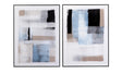 Bassett Black Frame Celebrate Framed Canvas Set of 2