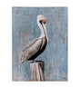 Bassett Blue Pelican Canvas Art
