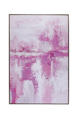 Bassett Silver Frame Settled Framed Canvas