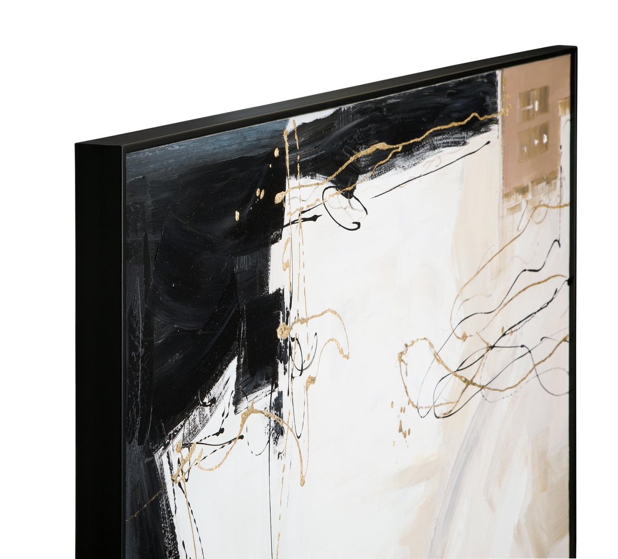 Bassett Black Frame Additions Framed Canvas
