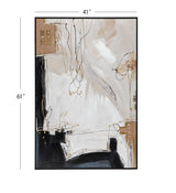 Bassett Black Frame Additions Framed Canvas
