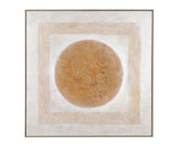 Bassett White Wash Frame Central Framed Canvas