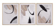 Bassett White Eartha Framed Canvas Set of 3