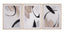 Bassett White Eartha Framed Canvas Set of 3