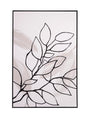Bassett White Harmony II Framed Canvas