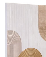 Bassett White Iggy Canvas Art
