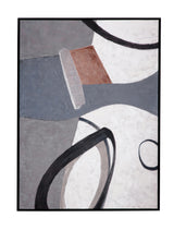 Bassett Gray Sumter Framed Canvas