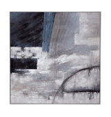 Bassett Gray Yuma Framed Canvas