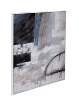 Bassett Gray Yuma Framed Canvas