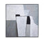 Bassett Gray Landen Framed Canvas