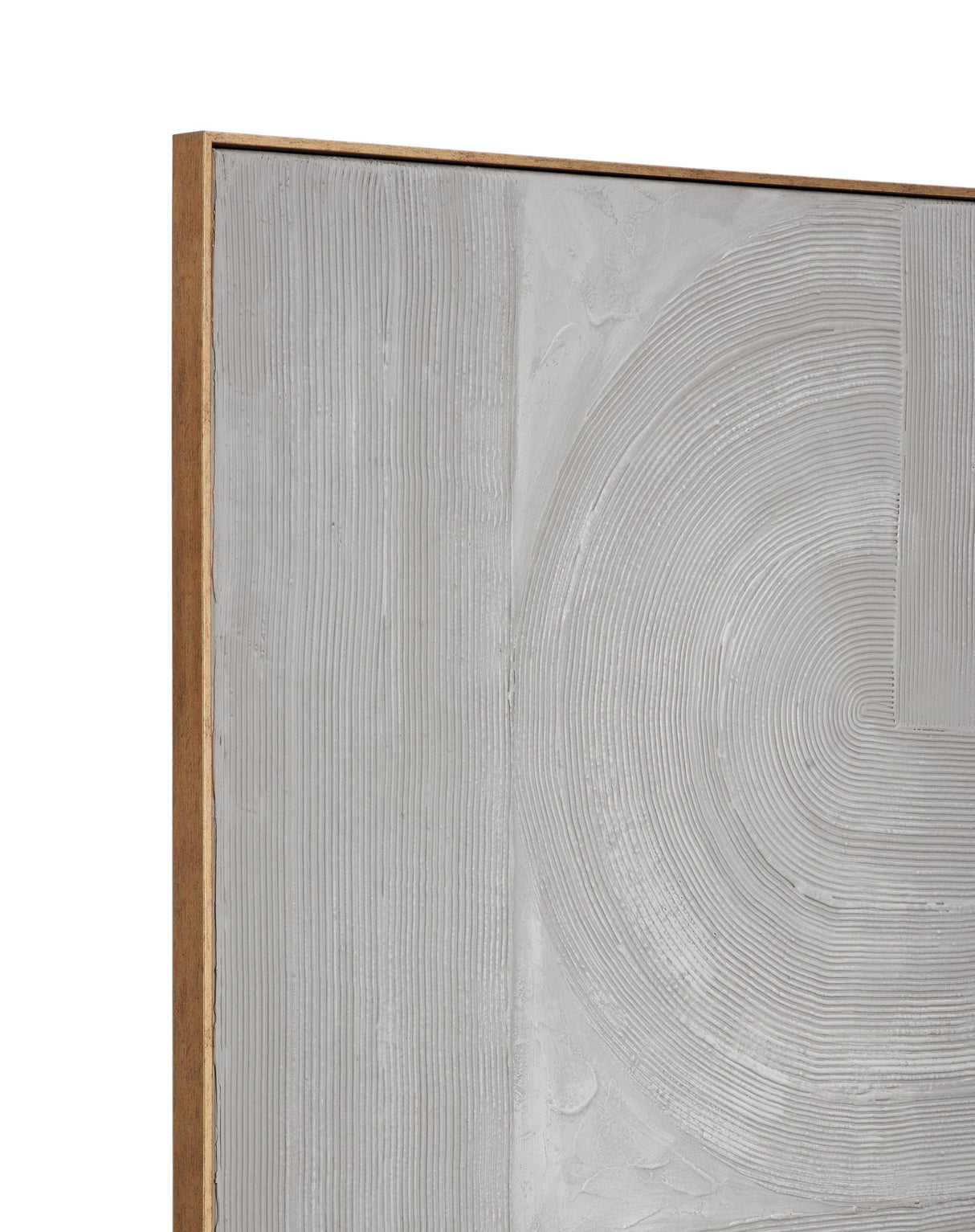 Bassett Gray Adventure Framed Canvas