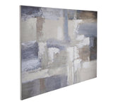 Bassett Taupe Bexar Canvas Art