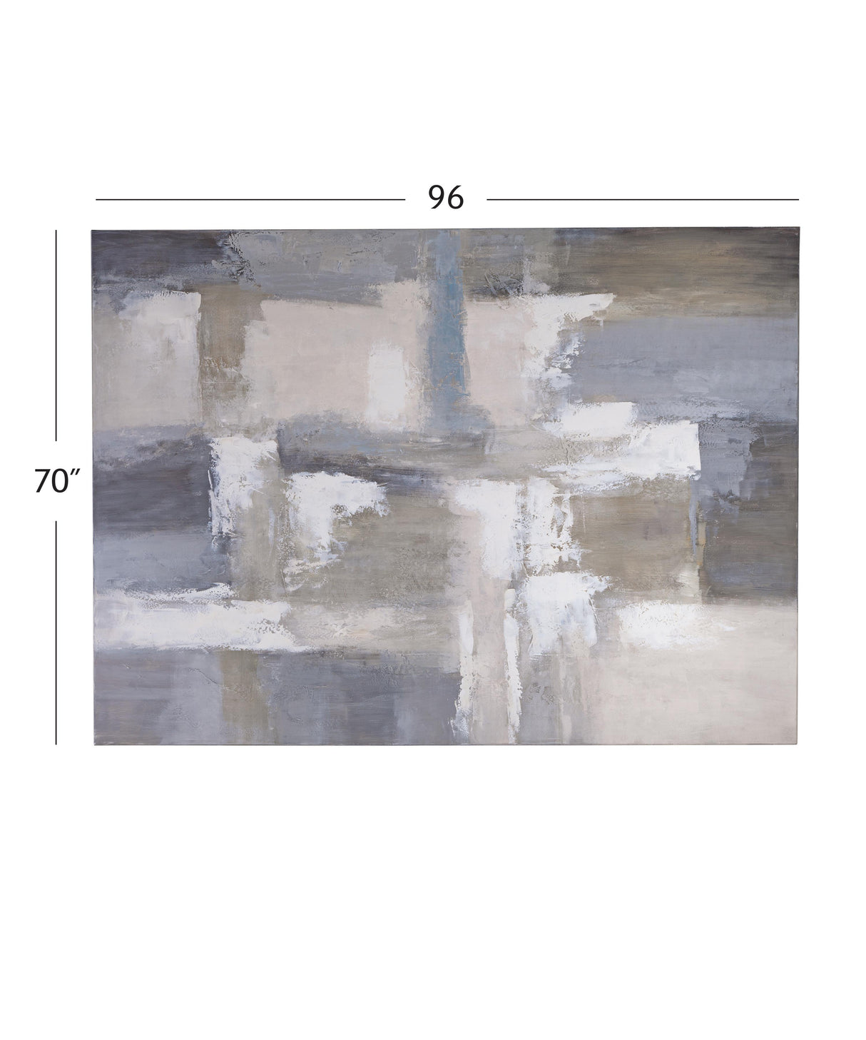 Bassett Taupe Bexar Canvas Art