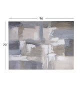 Bassett Taupe Bexar Canvas Art