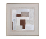 Bassett Acrylic Painted Canvas / Natural Wood Finish on Polystyrene Frame Amsterdam Framed Canvas