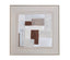 Bassett Acrylic Painted Canvas / Natural Wood Finish on Polystyrene Frame Amsterdam Framed Canvas