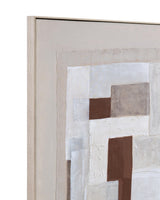 Bassett Acrylic Painted Canvas / Natural Wood Finish on Polystyrene Frame Amsterdam Framed Canvas