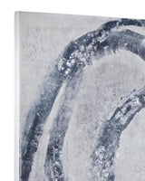 Bassett White / Blue Altarium Canvas Art