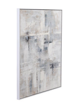 Bassett Gray Gray Day Framed Canvas