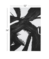 Bassett White Franz Canvas Art