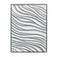 Bassett Black Frame Ripples Framed Canvas
