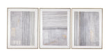 Bassett Natural Frame Razi Framed Canvas Set of 3