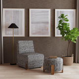 Bassett Brown Razi Framed Canvas Set of 3