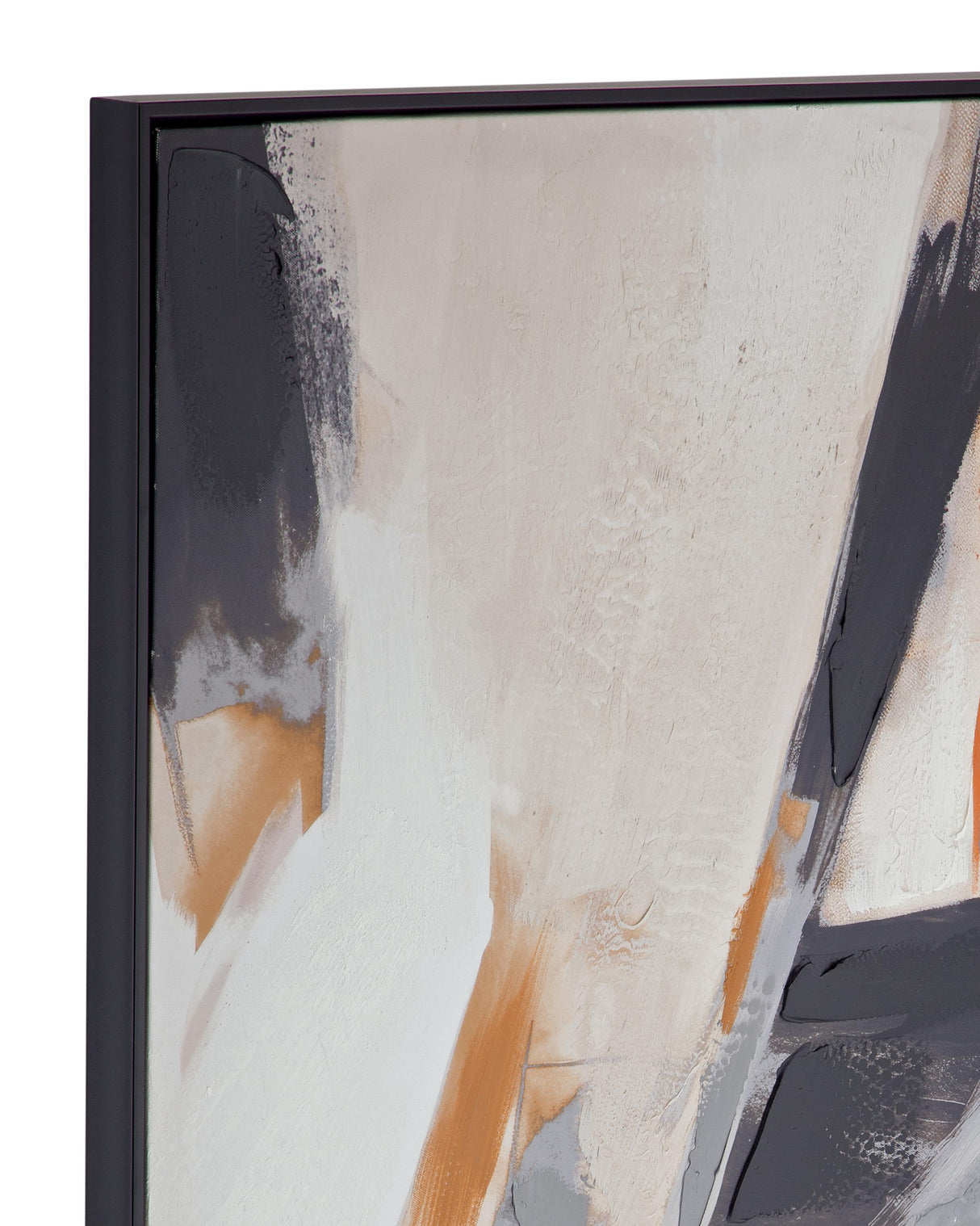 Bassett Black Frame Denisa I Framed Canvas
