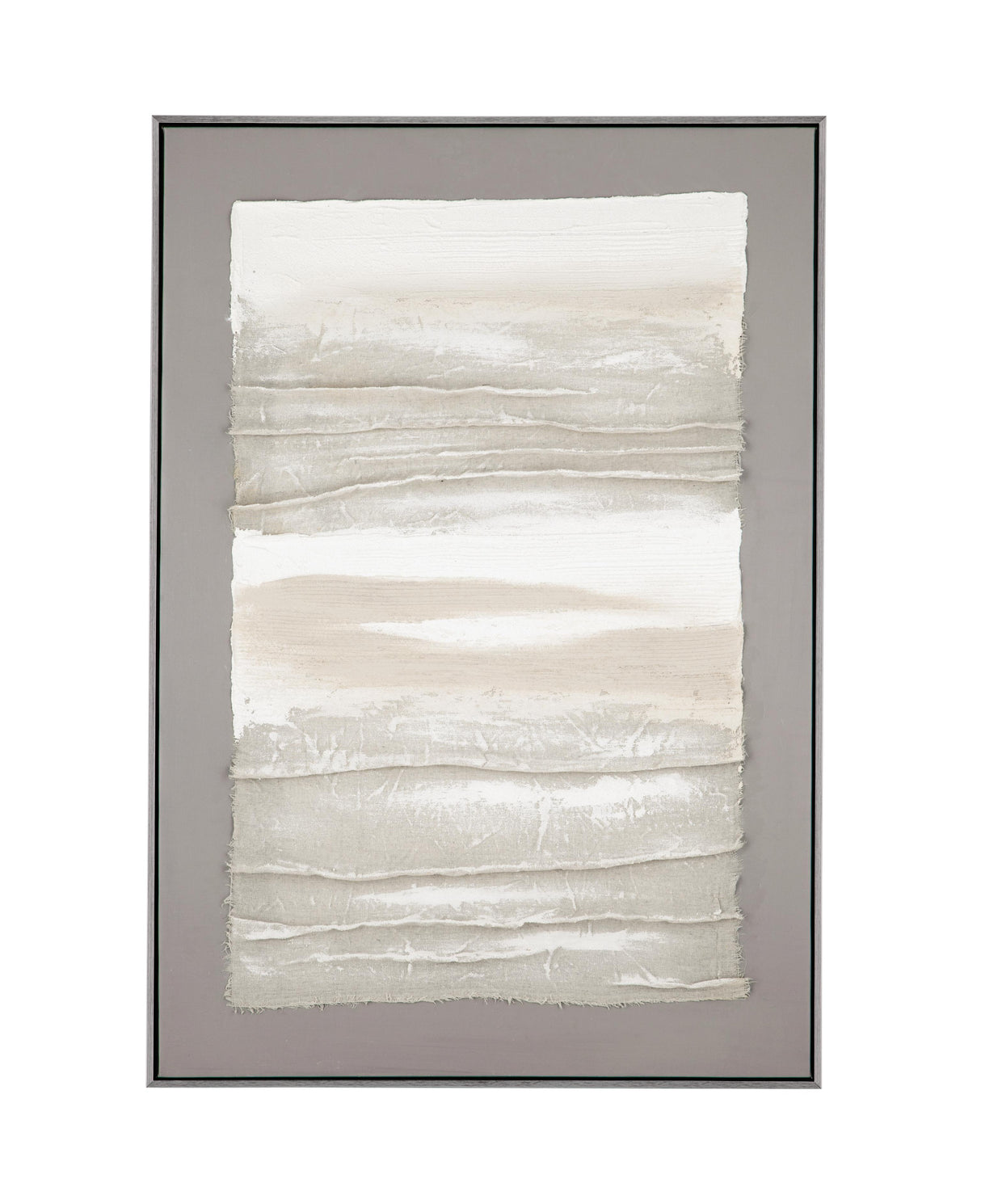 Bassett Dark Gray Frame Zole I Framed Canvas