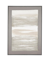 Bassett Dark Gray Frame Zole I Framed Canvas