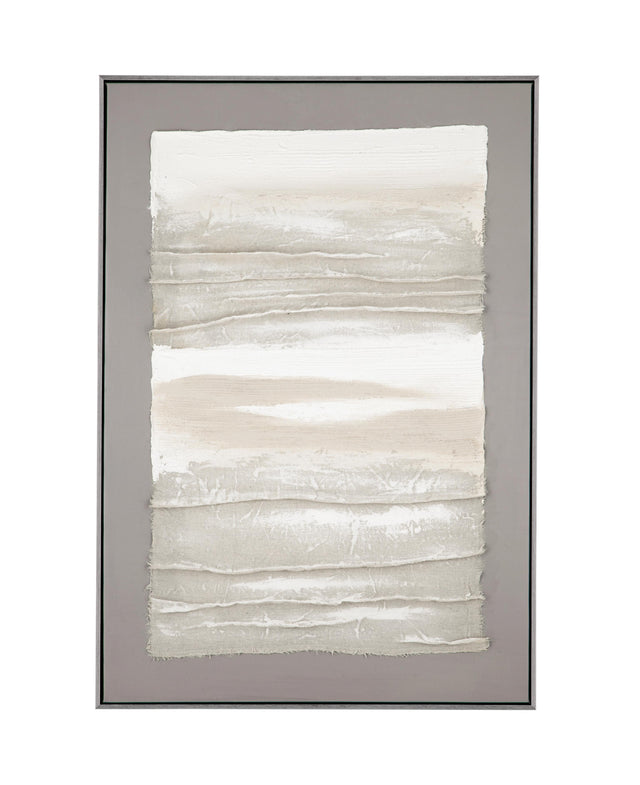 Bassett Dark Gray Frame Zole I Framed Canvas