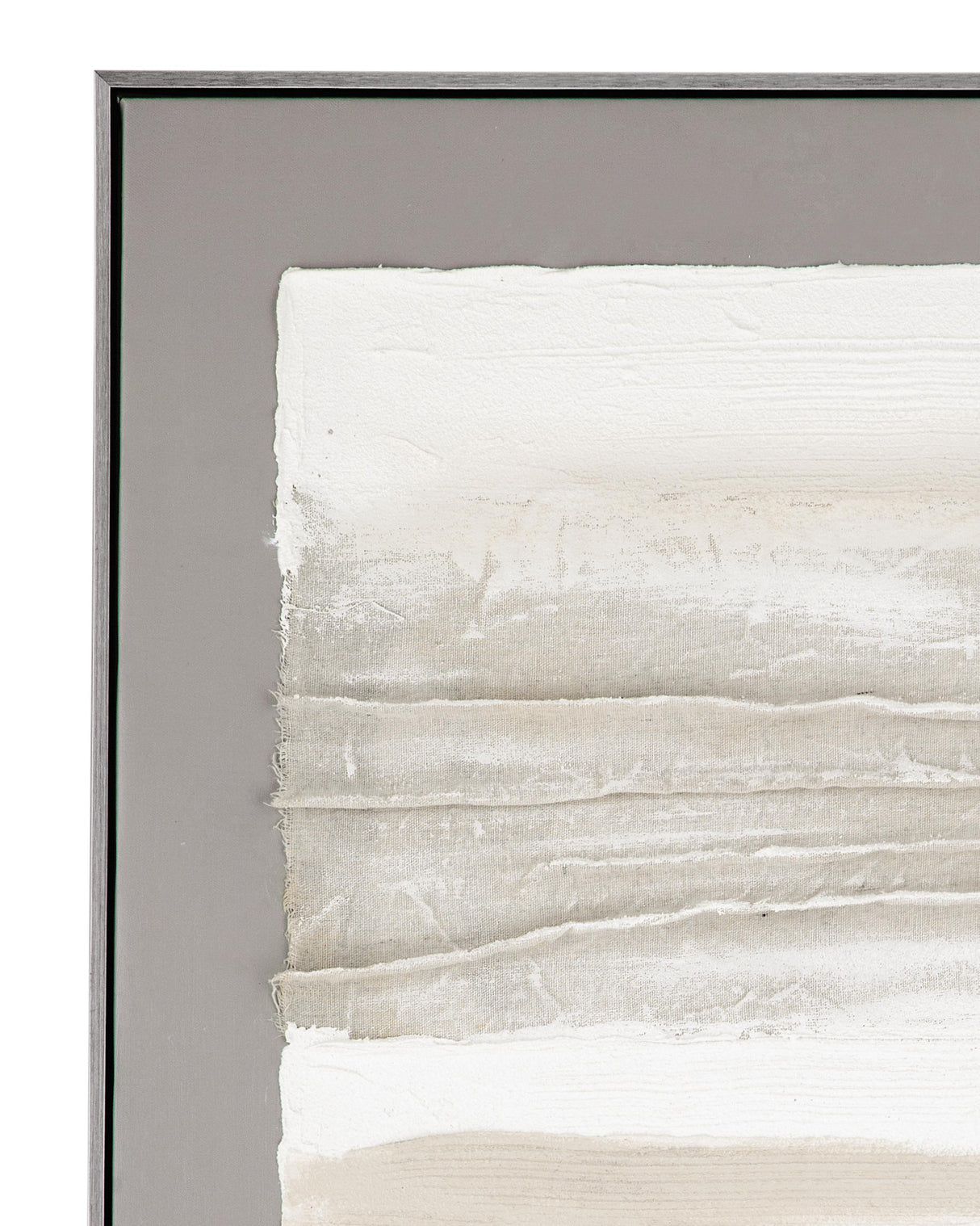 Bassett Gray Zole I Framed Canvas
