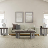 Bassett Gray Zole I Framed Canvas