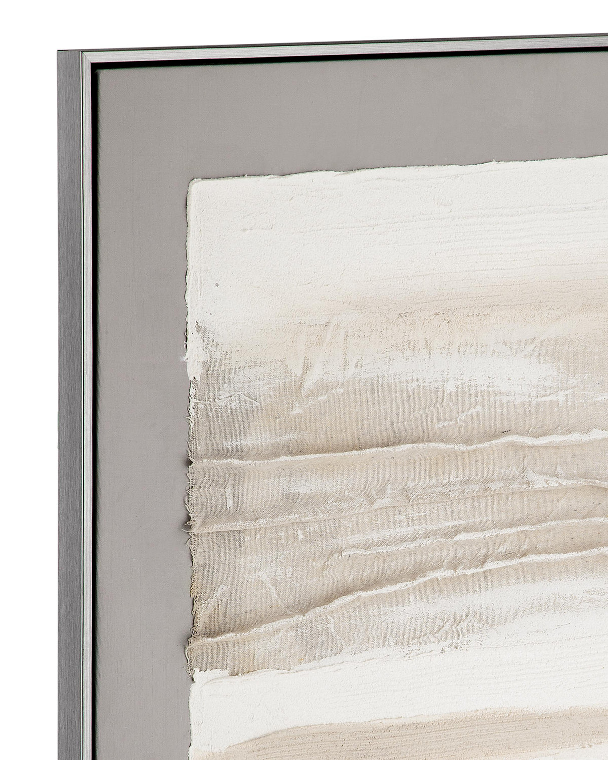 Bassett Gray Zole I Framed Canvas