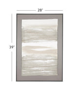 Bassett Gray Zole I Framed Canvas