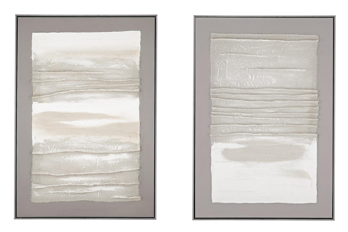 Bassett Gray Zole I Framed Canvas