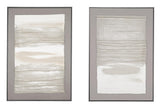 Bassett Gray Zole I Framed Canvas