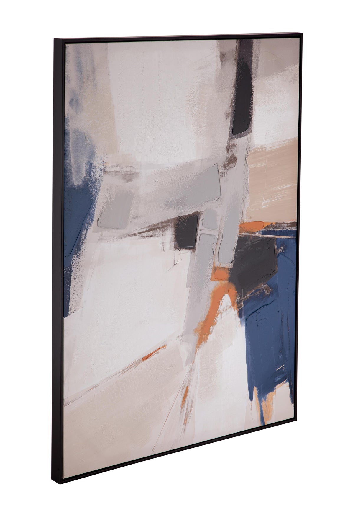 Bassett Black Frame Denisa II Framed Canvas