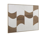 Bassett Natural Frame River City Framed Canvas