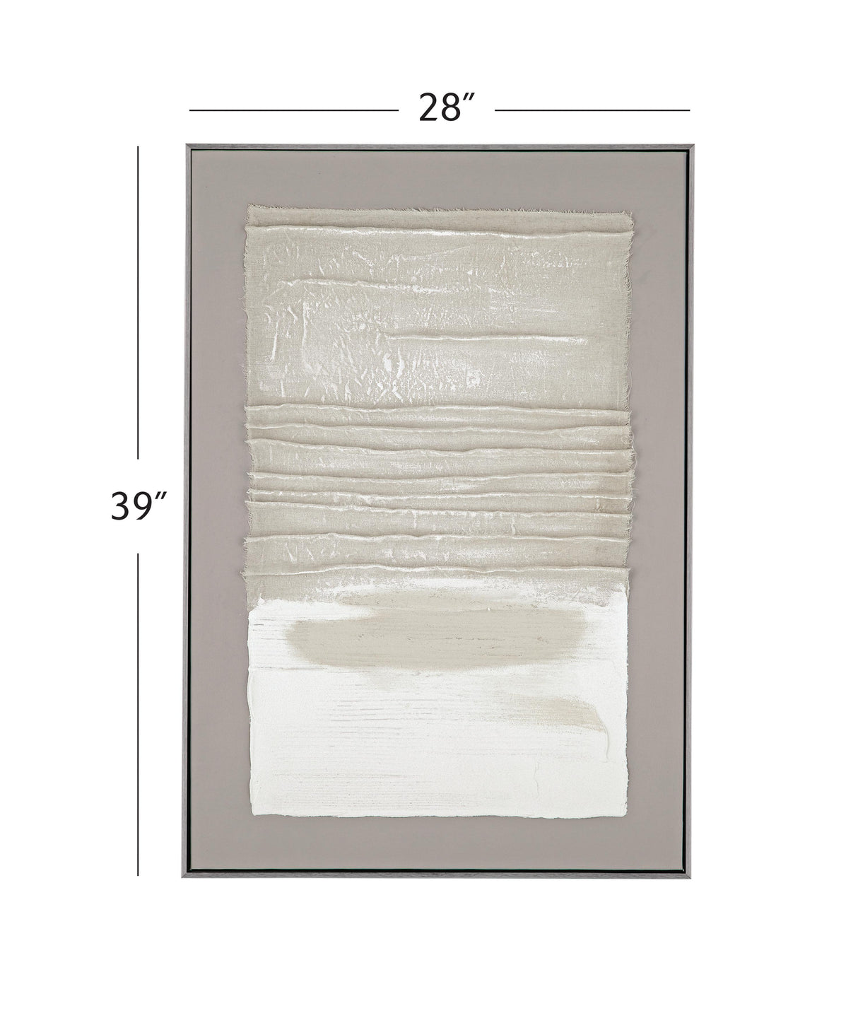 Bassett Natural Frame Zole II Framed Canvas