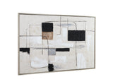 Bassett Silver Frame Quartershot Framed Canvas