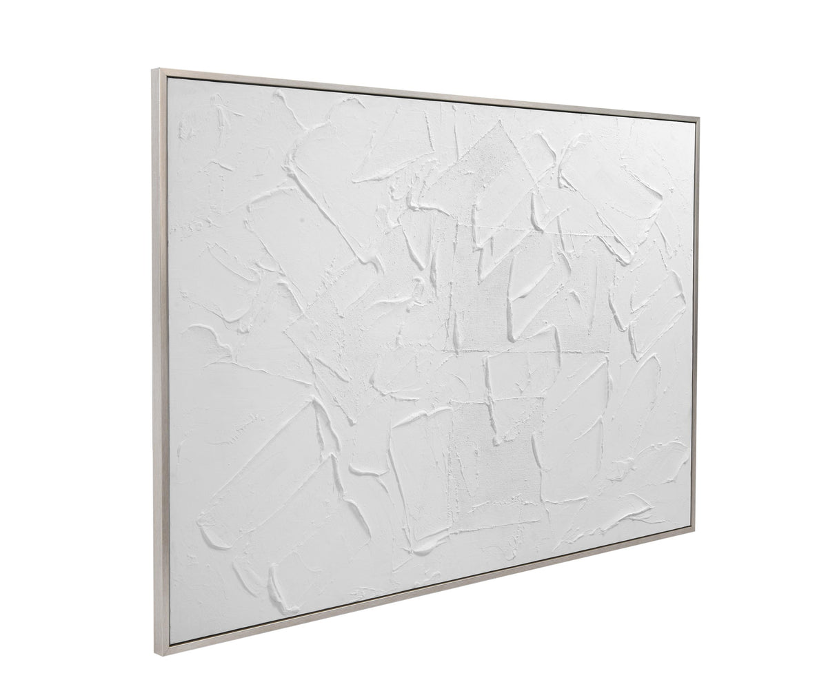 Bassett Silver Frame Paradisio Framed Canvas