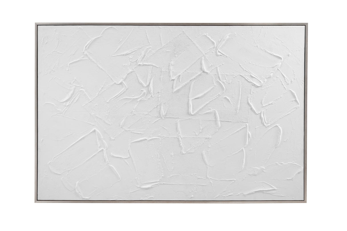 Bassett Silver Frame Paradisio Framed Canvas