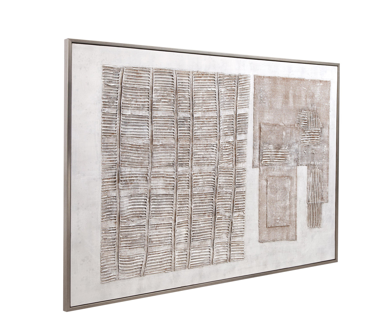 Bassett Silver Counted Days Framed Canvas
