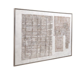 Bassett Silver Counted Days Framed Canvas