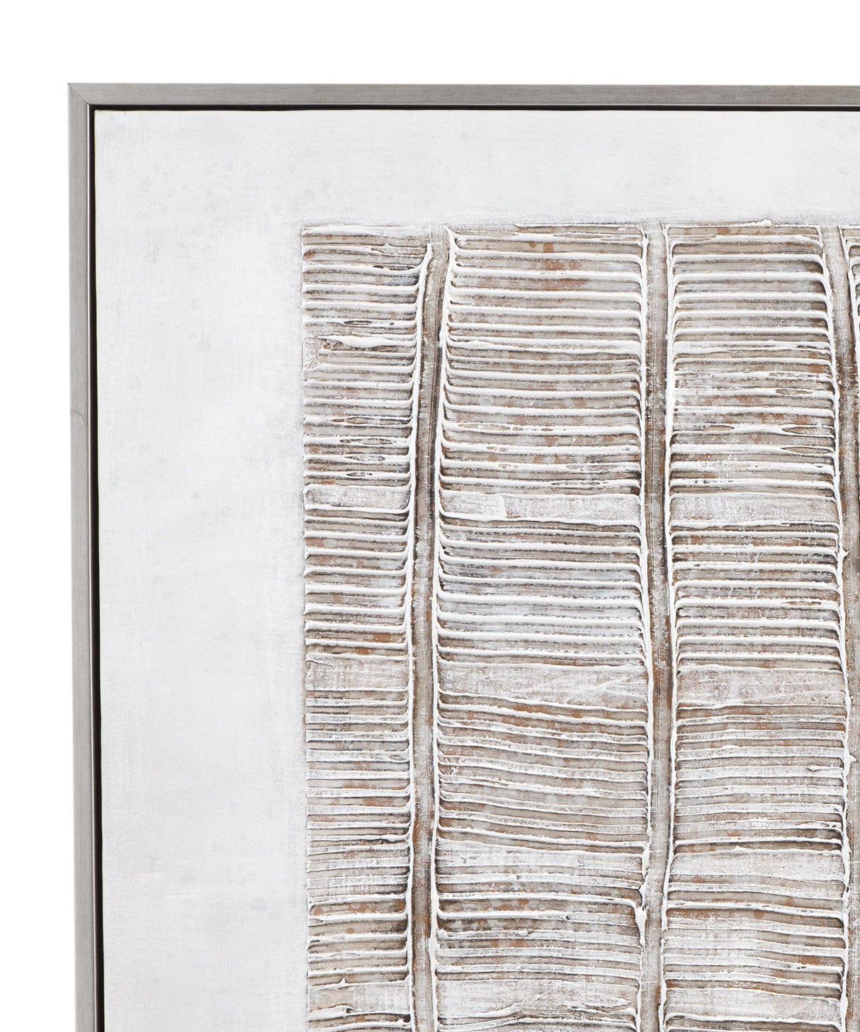 Bassett Silver Counted Days Framed Canvas