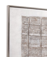 Bassett Silver Counted Days Framed Canvas