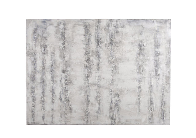 Bassett Gray Shadow Canvas Art